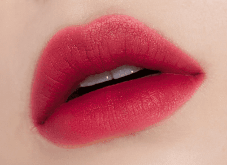 Lips wearing Melova lip tint